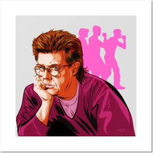 John Hughes - An illustration by Paul Cemmick Posters and Art